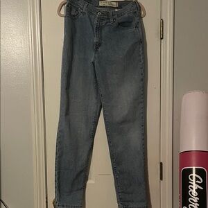 Levi's Blue Denim 512 Slim Tapered Jeans